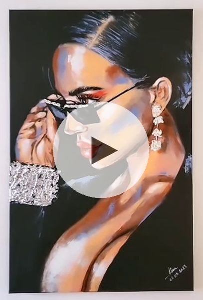 ArteDiAlina.com painting: Adieu, je t'aime
